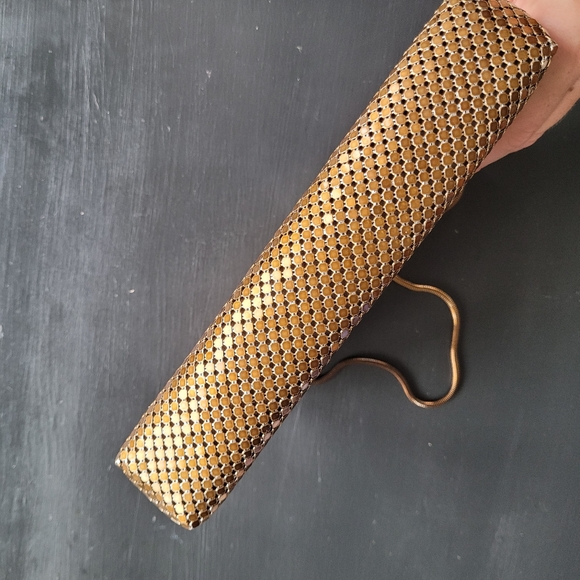Vintage Copper Mesh Clutch Purse - Picture 6 of 10